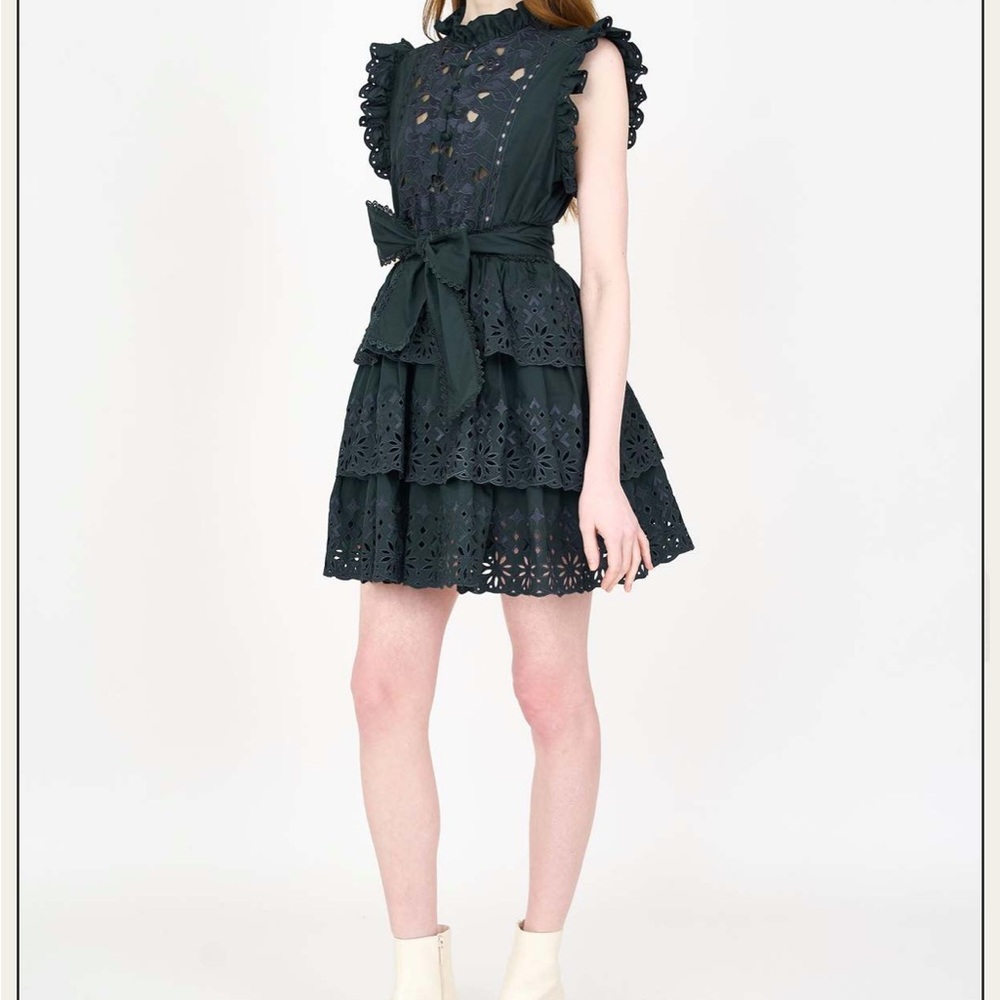 Christy Lynn Lace Dress-Sienna Evergreen